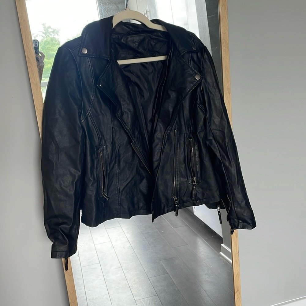 Leather jacket
